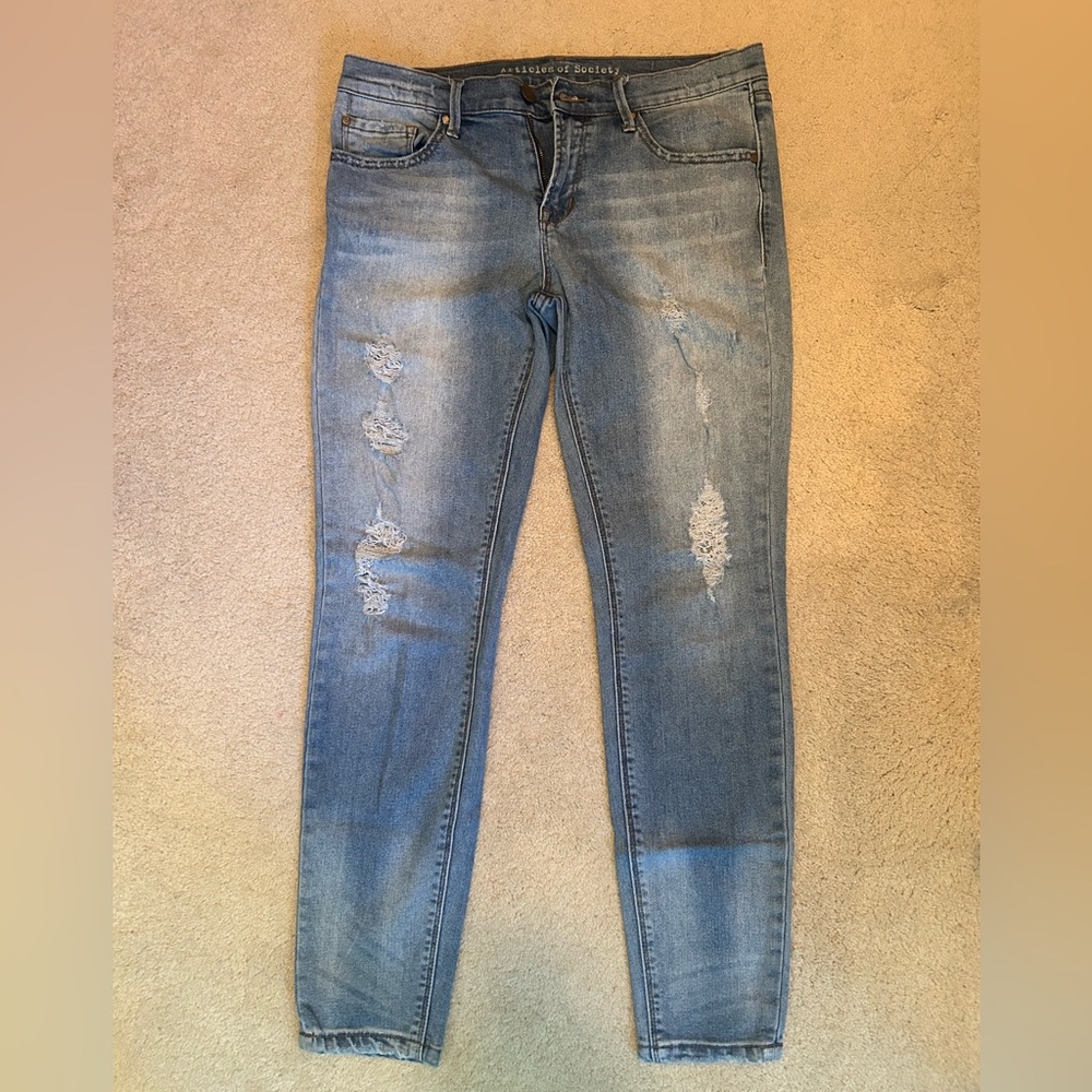 Articles of Society Light Wash Jeans